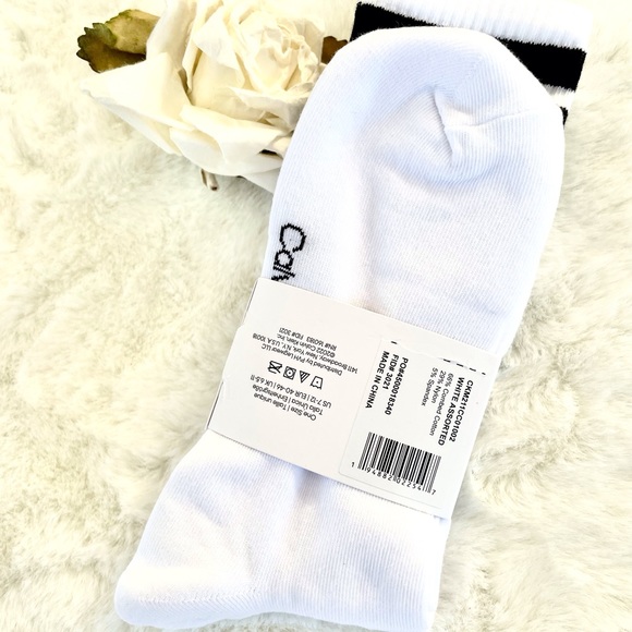 New w/tags MENS CALVIN KLEIN 3PK COMBED COTTON CREW SOCKS (cotton nylon spandex) - Picture 4 of 6